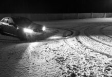 Śnieg daje szczęście.