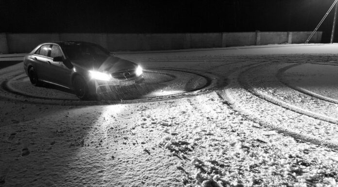 Śnieg daje szczęście.