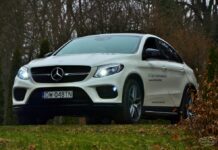 BIAŁY RUMAK NA DWUDZIESTKACHJEDYNKACH czyli LUXURY LIFE STYLE. Mercedes GLE Coupe. Freshfuel.pl