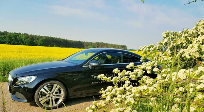 Setka z Mercedesem C Coupe