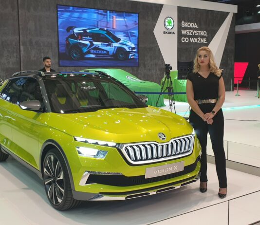 SKODA zadziwia w Poznaniu.